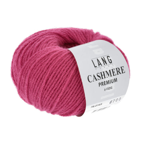 Lang Yarns Cashmere Premium Yarn, 115m / 25g – Pink (0165)