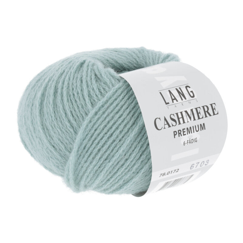 Lang Yarns Cashmere Premium Yarn, 115m / 25g – Dark Mint (0172)