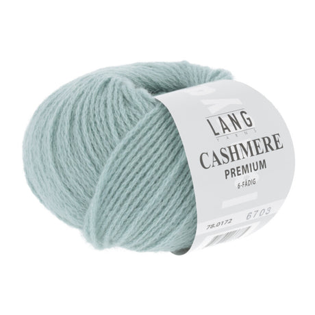Lang Yarns Cashmere Premium Yarn, 115m / 25g – Dark Mint (0172)