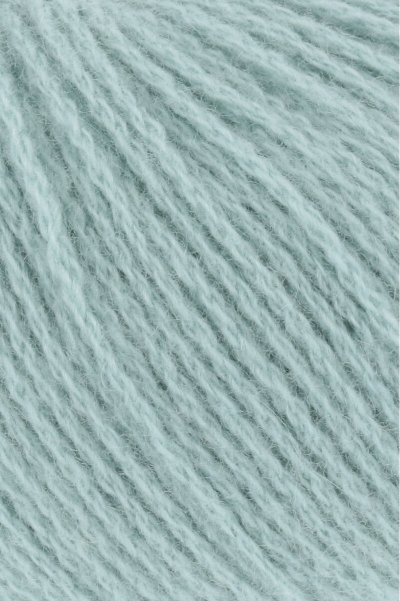 Lang Yarns Cashmere Premium Yarn, 115m / 25g – Dark Mint (0172), yarn texture