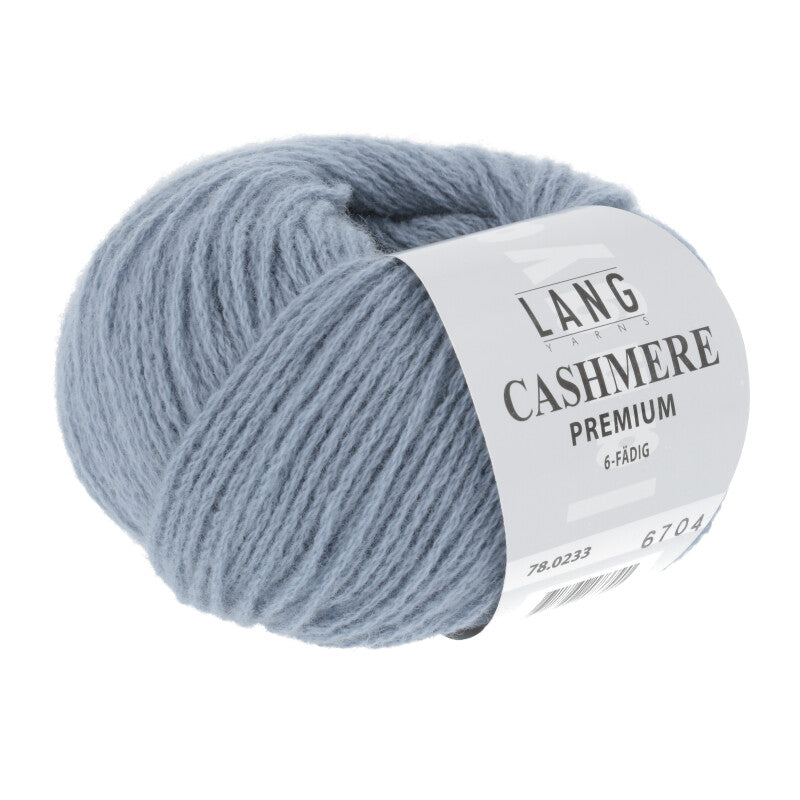 Lang Yarns Cashmere Premium Yarn, 115m / 25g – Light Jeans (0233)