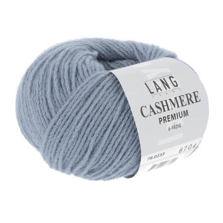 Lang Yarns Cashmere Premium Yarn, 115m / 25g – Light Jeans (0233)