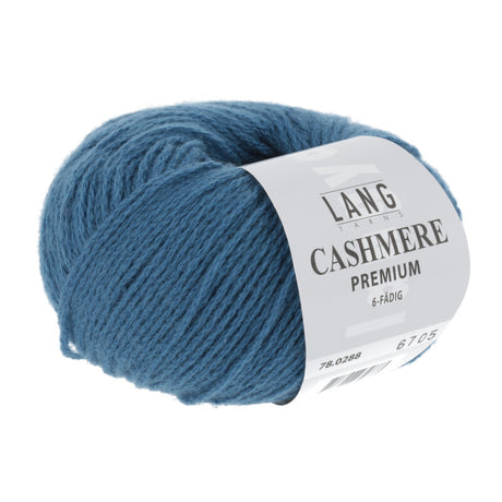 Lang Yarns Cashmere Premium Yarn, 115m / 25g – Pacfic (0288)