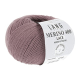 Lang Yarns Merino 400 Lace – 25g / 200m – Dusky Pink (0048)