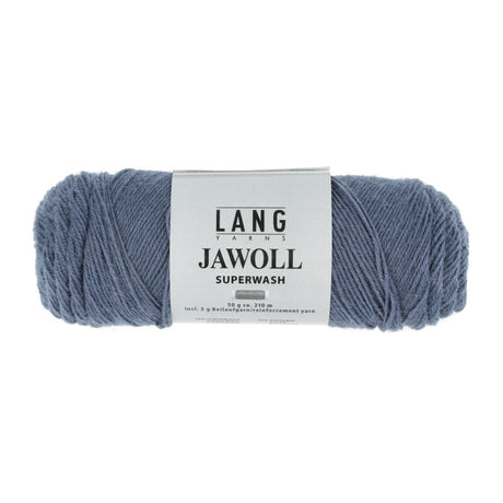 Lang Yarns Jawoll Yarn, 190m / 50g – Steel Blue (0007)