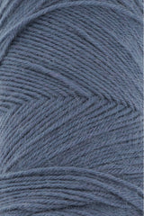 Lang Yarns Jawoll Yarn, 190m / 50g – Steel Blue (0007), yarn texture
