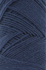 Lang Yarns Jawoll Yarn, 190m / 50g – Dark Jeans (0033), yarn texture