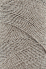 Lang Yarns Jawoll Yarn, 190m / 50g – Light Brown Mélange (0045), yarn texture