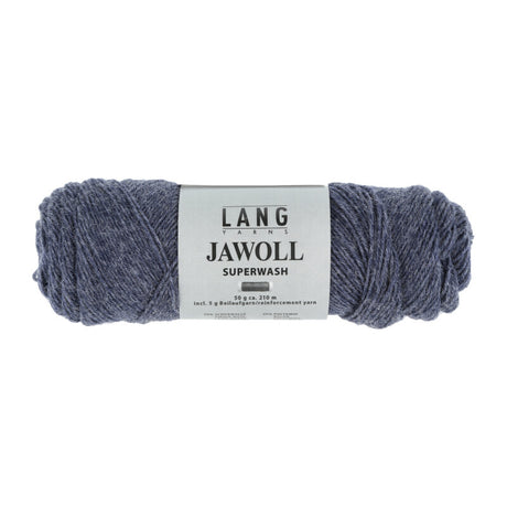 Lang Yarns Jawoll Yarn, 190m / 50g – Bleu Mélé (0069)