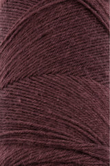 Lang Yarns Jawoll Yarn, 190m / 50g – Bordeaux (0084), yarn texture