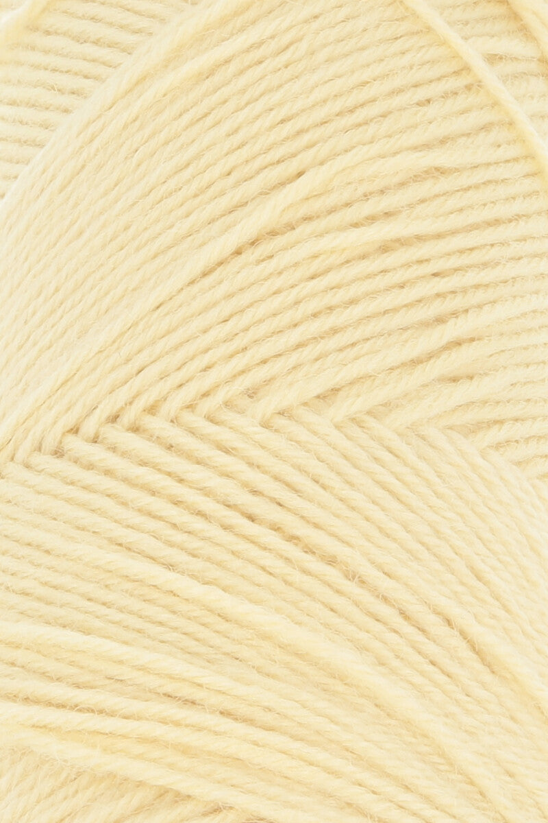 Lang Yarns Jawoll Yarn, 190m / 50g – Light Yellow (0213), yarn texture