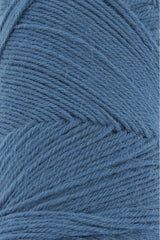 Lang Yarns Jawoll Yarn, 190m / 50g – Blue Marine (0235), yarn texture