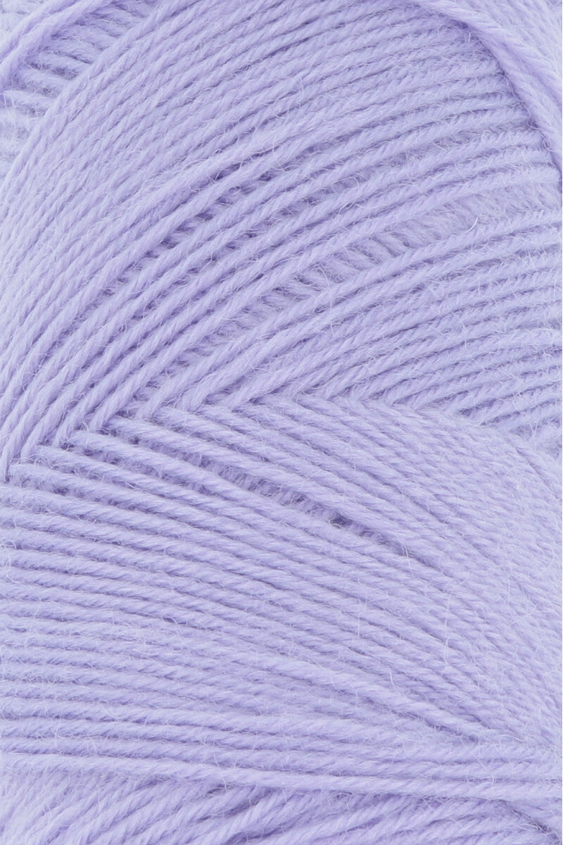 Lang Yarns Jawoll Yarn, 190m / 50g – Lavender (0246), yarn texture