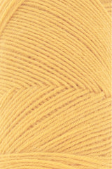 Lang Yarns Jawoll Yarn, 190m / 50g – Gold Yellow (0249), yarn texture