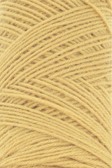 Lang Yarns Jawoll Yarn, 190m / 50g – Light Gold Yellow (0250), yarn texture