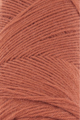 Lang Yarns Jawoll Yarn, 190m / 50g – Brown-Orange (0275), yarn texture