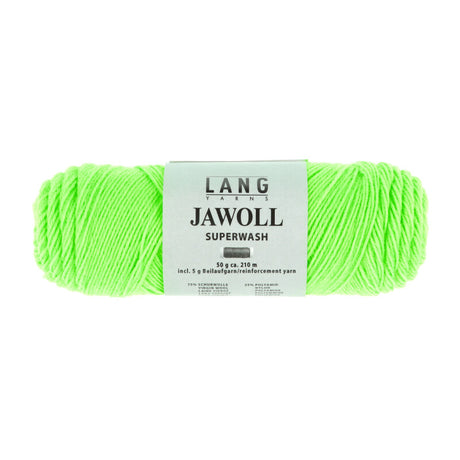 Lang Yarns Jawoll Yarn, 190m / 50g – Green Neon (0316)