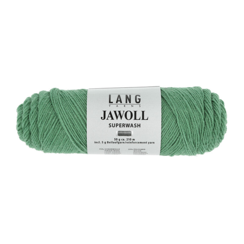 Lang Yarns Jawoll Yarn, 190m / 50g – Green (0318)