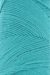 Lang Yarns Jawoll Yarn, 190m / 50g – Dark Turquoise (0379), yarn texture