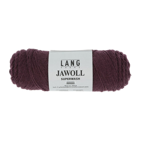 Lang Yarns Jawoll Yarn, 190m / 50g – Dark Eggplant (0390)
