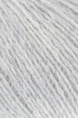 Lang Yarns Cashmere Lace – 25g / 165m – Light Grey Mélange (0023) – detail