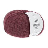 Lang Yarns Malou Light – 50g / 190m – Dark Red (0062)