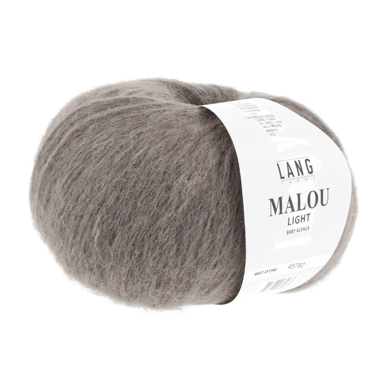 Lang Yarns Malou Light – 50g / 190m – Stone (0196)