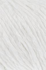 Lang Yarns Amira – 50g / 100m – White (0001) – detail