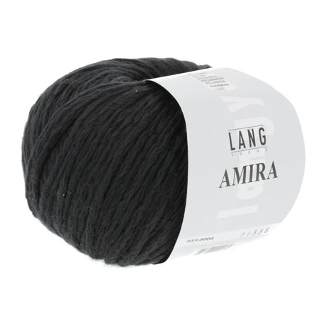Lang Yarns Amira – 50g / 100m – Black (0004)