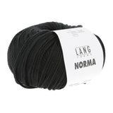 Lang Yarns Norma – 50g / 135m – Black (0004)