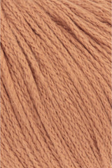 Lang Yarns Norma – 50g / 135m – Brown-Orange (0015) – detail