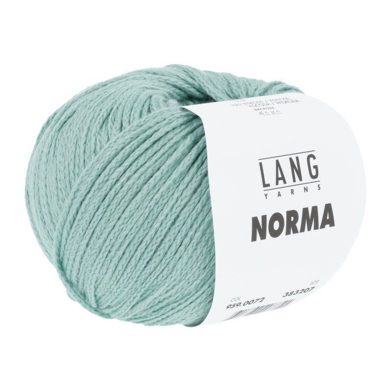 Lang Yarns Norma – 50g / 135m – Aqua (0072)