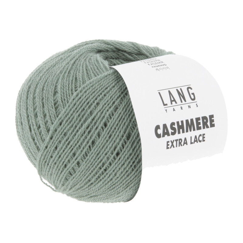 Lang Yarns Cashmere Extra Lace – 25g / 320m – Sage (0092)