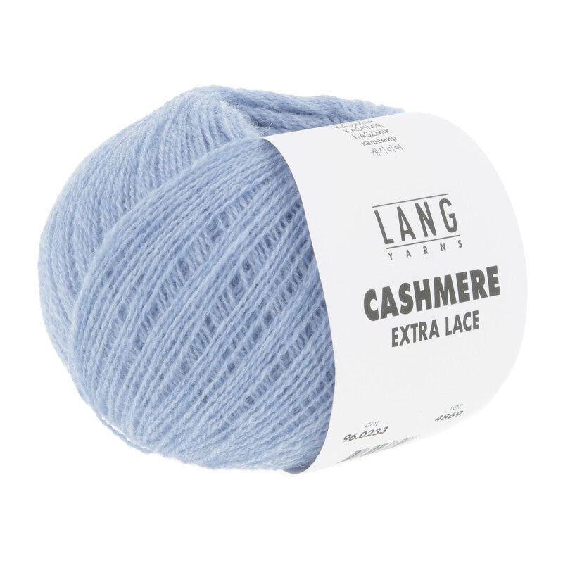 Lang Yarns Cashmere Extra Lace – 25g / 320m – Light Jeans Mélange (0233) – B view