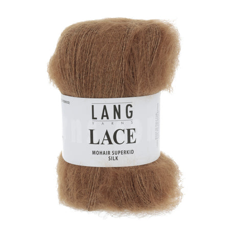 Lang Yarns Lace Yarn, 310m / 25g – Dark Nougat (0015)