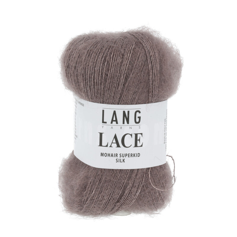 Lang Yarns Lace Yarn, 310m / 25g – Brown (0068)