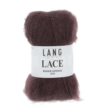 Lang Yarns Lace Yarn, 310m / 25g – Eggplant (0080)