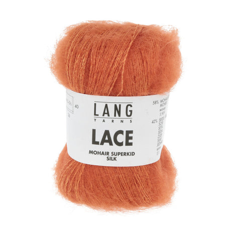 Lang Yarns Lace Yarn, 310m / 25g – Pumpkin (0159)