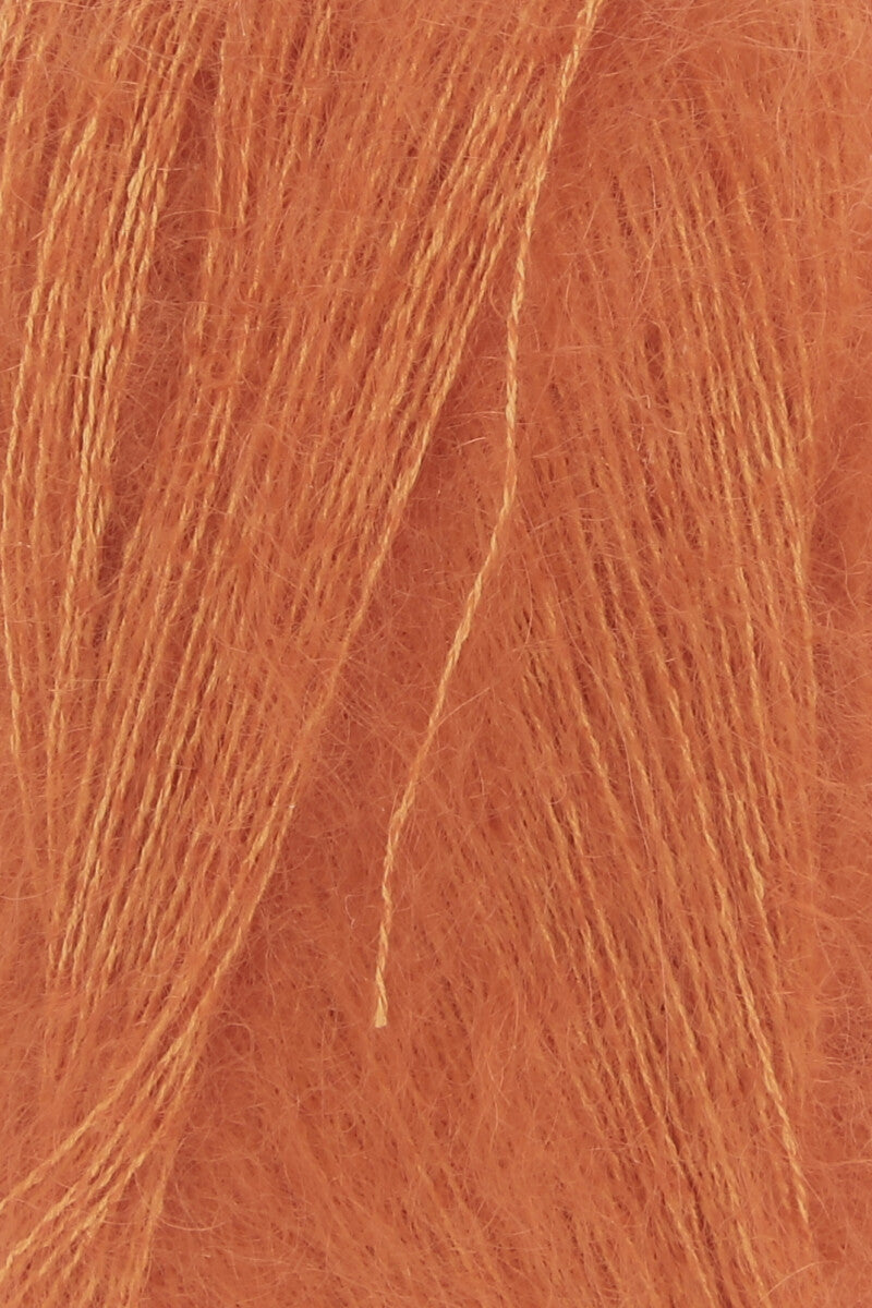 Lang Yarns Lace Yarn, 310m / 25g – Pumpkin (0159), yarn texture