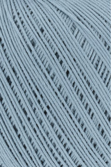 Lang Yarns Marisa – 100% Egyptian cotton yarn, 50g/210m – Light Blue (0021) – detail