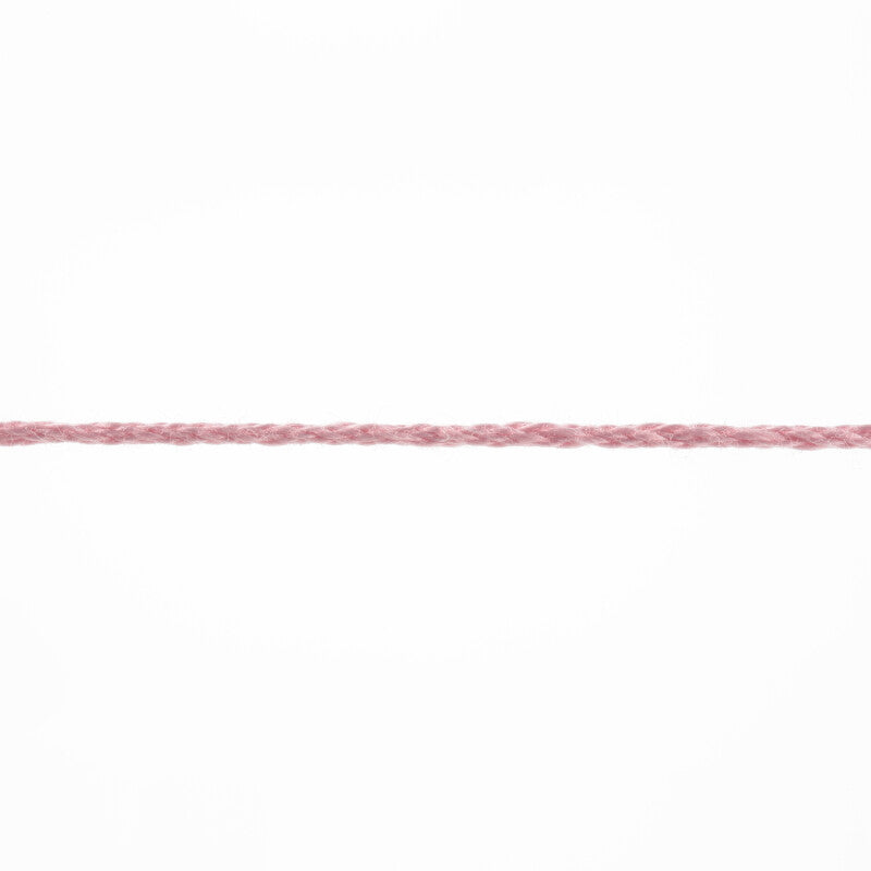 Lang Yarns Marisa – 100% Egyptian cotton yarn, 50g/210m – Dusky Pink (0083) – yarn texture