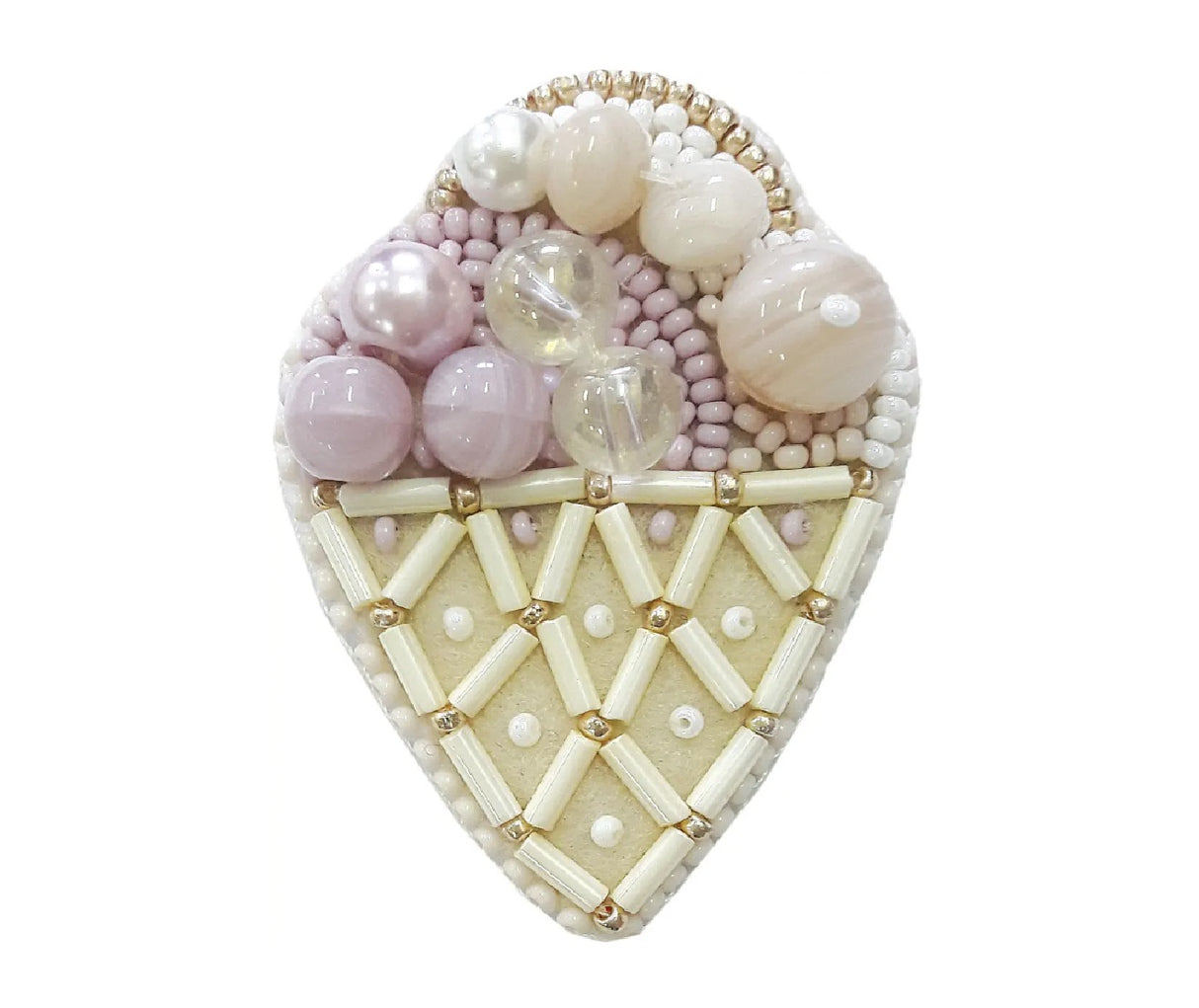 Kit para broche “Dessert” Crystal Art BP-189