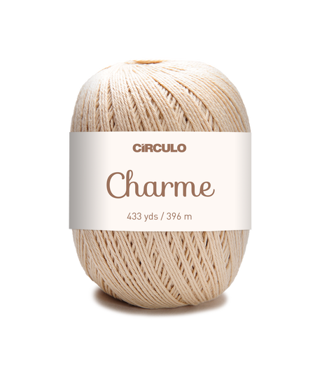 Circulo CHARME - 100% mercerized Brazilian Cotton Yarn 396m/150g