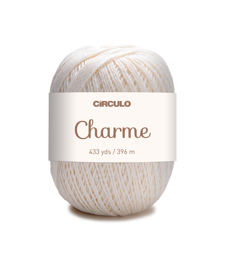 Circulo CHARME - 100% mercerized Brazilian Cotton Yarn 396m/150g