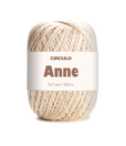 Circulo ANNE - 100% mercerized Cotton Yarn, 500m / 147g - Ball of yarn with 'Circulo Anne' label on a white background