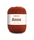 Circulo ANNE - 100% mercerized Cotton Yarn, 500m / 147g - Ball of yarn with 'Circulo Anne' label on a white background