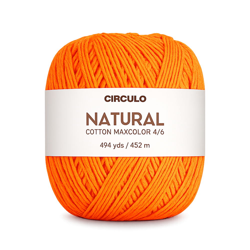 Circulo Natural Cotton Maxcolor (Barroco) 6 – Hilo 100 % algodón, 452 m / 400 g