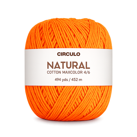 Circulo Natural Cotton Maxcolor (Barroco) 6 – Hilo 100 % algodón, 452 m / 400 g
