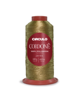 Circulo Cordone 100% Polyamide Crochet Yarn, 450 m / 100 g - Spool of Circulo Cordoné thread on a white background