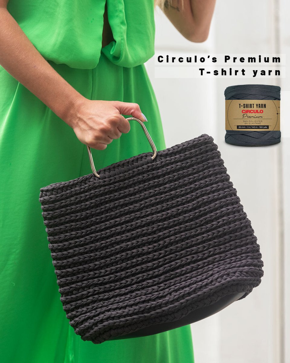 Bold color Circulo Premium T-shirt Yarn.